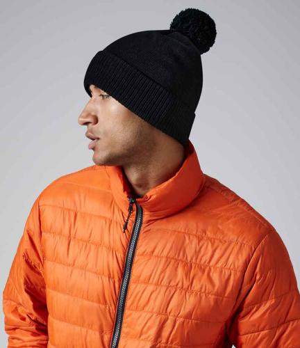 Beechfield Water Repellent Thermal Snowstar� Beanie - BLK - ONE